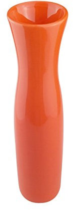 Orange Vase Porzellan Vasen Modern,Stilvoller Cheongsam Keramik Blumen Vase, Einfache Kleiner Vase Deko Vasen,Ideale Dekoration Für Haushalt, Büro, Hochzeit, Partei