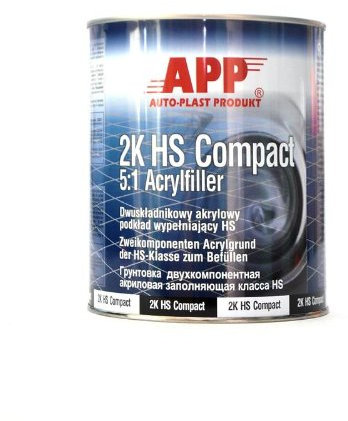 APP 2K HS COMPACT 5:1 Füller grau 0,83 Liter 020444