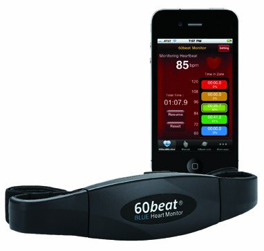 60Beat Cardiofrequenzimetro per iPhone E Android - Bluetooth Smart