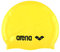 ARENA Unisex – Erwachsene Classic Silicone Badekappe, Gelb, Einheitsgröße EU