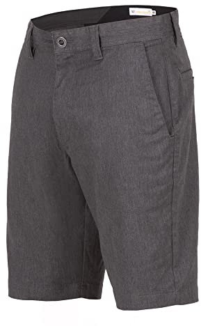 Volcom Herren Short Frckn Mdrn Strch Sht, Charcoal Heather, 38, A0911601CHH