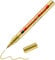 edding 780 Lackmarker - gold - 1 Stift - Rundspitze 0,8 mm - Lackstift zur Markierung und Beschriftung von Metall, Glas, Stein oder Kunststoff - hitzebeständig, permanent, wisch- und wasserfest