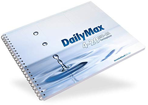 DailyMax 4/20 Terminplaner Praxisplaner - 4 Spalten pro Tag, 7-20 Uhr im 10- bzw. 20-Minuten-Takt Montag-Samstag, Wochenplaner für Praxis, Studio, Salon und Klinik …