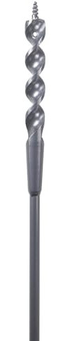 Klein Tools 53716 Flex Bit Auger, 3/8-Inch x 54-Inch Flexible Drill Bit for Pulling Wire Behind Walls