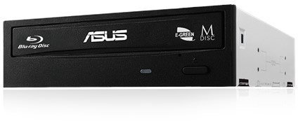 Asus bw-16d1ht interner Blu-ray RW schwarz Player Groove optischen – Leser Groove optischen (schwarz, Tablett, vertikal/horizontal, Büro, Blu-ray RW, SATA)