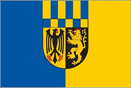 U24 Drapeau arrondissement de rhin-hunsrück 90 x 150 cm