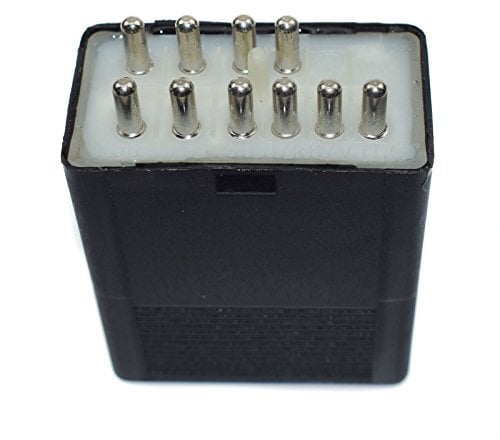 Rejog4 Auto Kraftstoffpumpen-Relais 0025455205, Automatik, Silber, 2NO, Chassismontage, Relais, passend für Mercedes-Benz 190E 300D W124 W126 W201 1986-1993