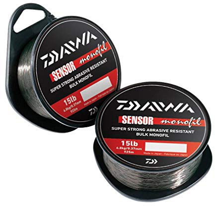 DAIWA Sensor Monofilament 300m 3lb, Black, One Size