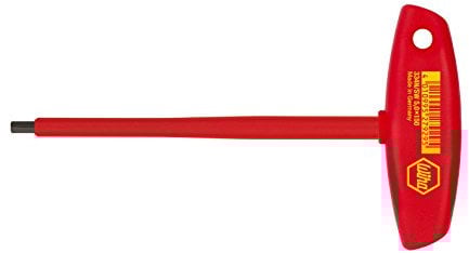 Wiha Stiftschlüssel mit Quergriff electric Sechskant (27929) 5 x 150 mm, VDE-geprüft, stückgeprüft