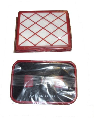Filterset, Staubsaugerbeutel, Mikrofilter, Kohlefilter für Lux 1, Lux D 820 von McFilter