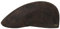 Stetson Madison Leder Flatcap Herren - Ledercap im Vintage-Stil - Schirmmütze mit Innenfutter aus Baumwolle - Mütze Sommer/Winter - Schiebermütze braun XL (60-61 cm)