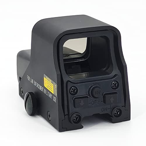Minidiva 551 Holographic Sight Red Greenpoint Visier/Dot Sight Scope mit 20mm Rail, 10 Stufen Helligkeit