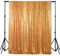 ShinyBeauty Pailletten-Hintergrund für Fotografie, Hochzeit, Party, Vorhang, Geburtstag, Weihnachten, Abschlussball - 4FTx6FT (48inx72in) Gold