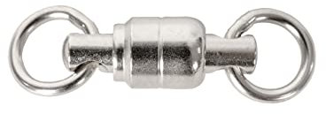 ZECK Ball Bearing Swivel 90 kg Wallerwirbel 3 Stück, Kugellagerwirbel, Welswirbel, Starke Wirbel, Angelwirbel mit Kugellager