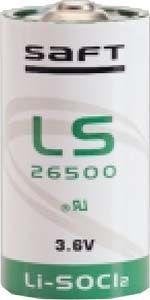 Saft LS 26500 ER-C Industriezelle Lithium-Thionylchlorid Batterie