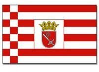 Bremen Fahne Flagge Grösse 2,50x1,50m