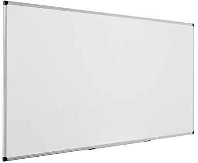 Bi-Office Magnetisches Whiteboard Maya - 180 x 120 cm - Emaillierte Premiumoberfläche, Trocken Abwischbar, Mit Alurahmen Und Stifteablage, Magnettafel, Memoboard