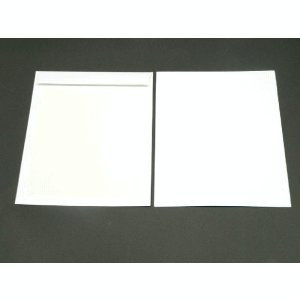 Versandtaschen 318x394mm 120g/qm HK Papprückwand VE=125 Stück weiß