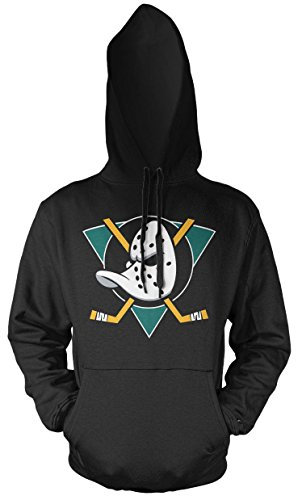 uglyshirt89 Mighty Ducks Kapuzenpullover | Eishockey | Sport | Minnesota | USA | Männer | Herren | Film | Superteam | Ducks | Kult (XL)