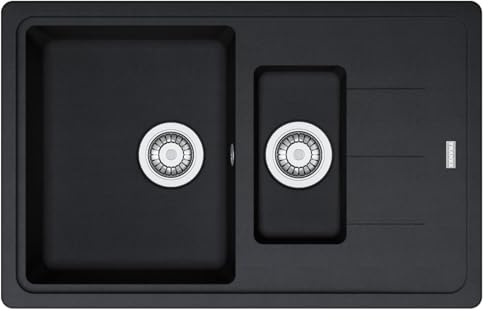 Franke BFG 651-78 - Lavello cucina in onice granito, lavandino a incasso in nero