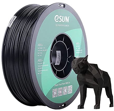 eSUN ABSPlus Filament, schwarz, 1,55 kg