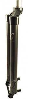 eXotic Rigid Carbon 29er Mountain Bike Fork, Post Mount PM Disc Brake, 49.0cm 29