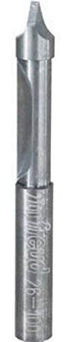 Freud 26-100 1/4-Inch Diameter Single Flute Panel Pilot Router Bit with 1/4-Inch Shank