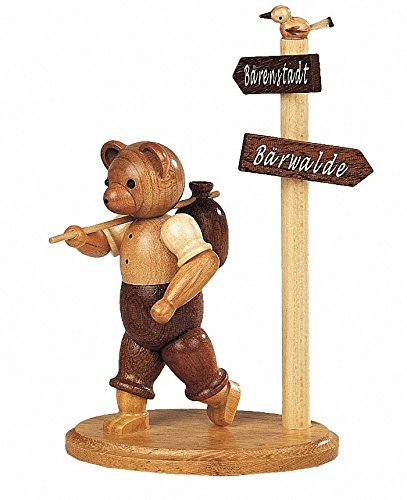Kleine Figuren & Miniaturen Bär Wanderer - 13cm - Müller Kleinkunst