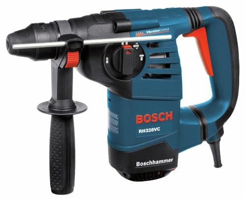 BOSCH RH328VC 1-1/8 Inch SDS-Plus Rotary Hammer with Variable Speed, Vibration Control