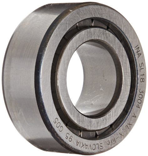 INA sl183004 Zylindrische Roller Bearing, einreihig, abnehmbarer Außenring, semi-fixed, Flansch, normal Clearance, offenes Ende, metrisch, 20 mm ID, 42 mm OD, 16 mm Breite, 10000rpm Maximale Drehzahl
