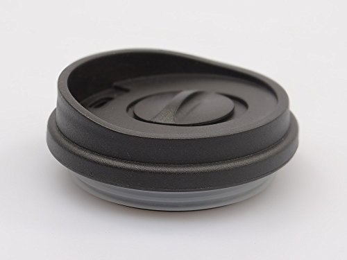 Eigenart Trinkdeckel Teaeve-to-go aus Kunststoff für Teaeve Porzellanbecher in der Farbe Schwarz, BPA-frei, 80000