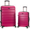 Rockland Melbourne Valise Rigide Extensible à roulettes pivotantes, Magenta, Taille Unique, Melbourne Valise Rigide Extensible à roulettes pivotantes