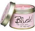 Lily Flame Scented Candle Tin – Blush by Na