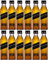 Johnnie Walker Black Label Blended Whisky 5cl Miniature - 12 Pack