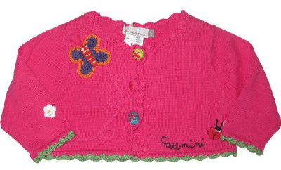 Catimini Spirit Couleur C518091 - Cardigan da Bambina, 18 m, 86, Colore: Fucsia, Fucsia, 86 cm (18 Mesi)