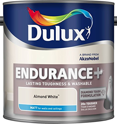 Dulux Endurance Matt Paint for Walls, 2.5 L - Almond White