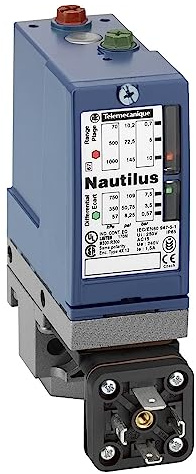 Telemecanique Sensors XMLB160D2C11 XMLB Pressure Switch, Adjustable Scale 2 Thresholds, 1 C/O, 160 bar