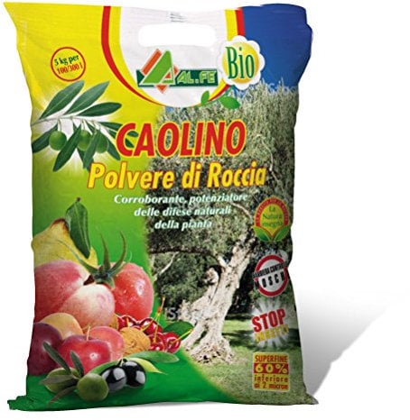 ALFE CORROBORANTE E POTENZIATORE delle DIFESE Naturali CAOLINO Polvere di Roccia in Sacco da 5 kg