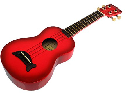 KALA Soprano Ukulele Dolphin rot burst gloss