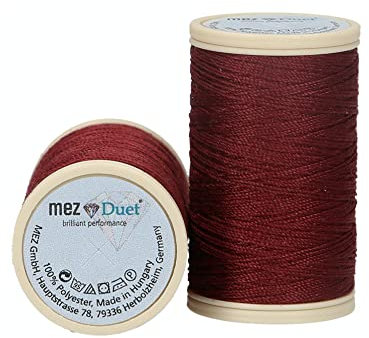 MEZ 4643030-09106 Nähgarne, 100% Polyester, 9106, Stärke 30, 60m, 12 Gramm