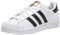 adidas Originals Superstar J', Scarpe da Ginnastica Basse, Footwear White/Core Black/Footwear White, 40 EU