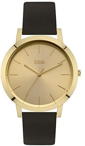 STORM London Evella Damenuhr schwarz/goldfarben 47261/GD