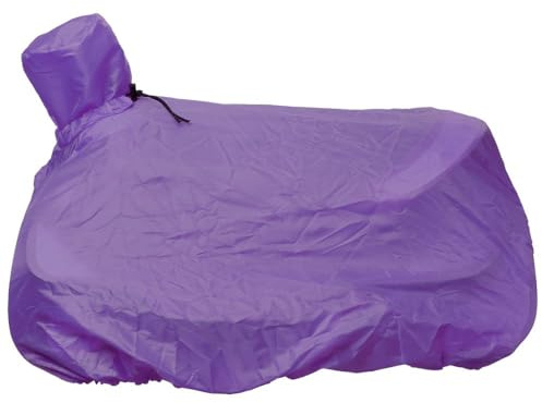 Tough1 Nylon Saddle Cover/Tote - Purple