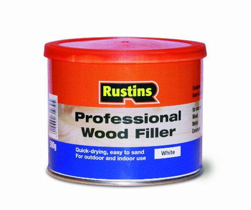 Rustins Professional Wood Filler White 1KG