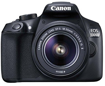Canon EOS 1300D EFS18-55 IS Spiegelreflexkamera) schwarz