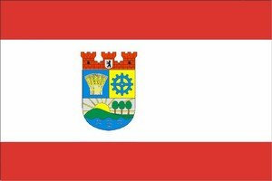 Flagge fahne Berlin Lichtenberg 90x150cm