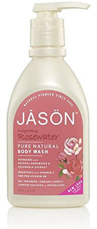 Jason Body Wash Pure Natural Invigorating Rosewater - 30 Fl Oz