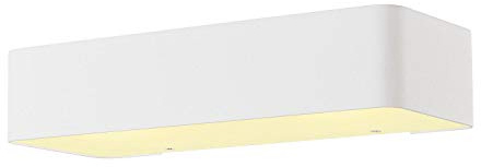 SLV 149471 Wl 149 Hochvolt Wandleuchte, RechtEckig, R7s, Weiß Matt, 10 x 24 x 5 cm