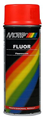 Motip Greenstar 14056 Aérosol de Peinture Fluo 400 ml Orange