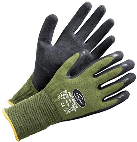Schutzhandschuh Baugewerbehandschuh Handschuh Kori-Green grün-schwarz - Größe 10